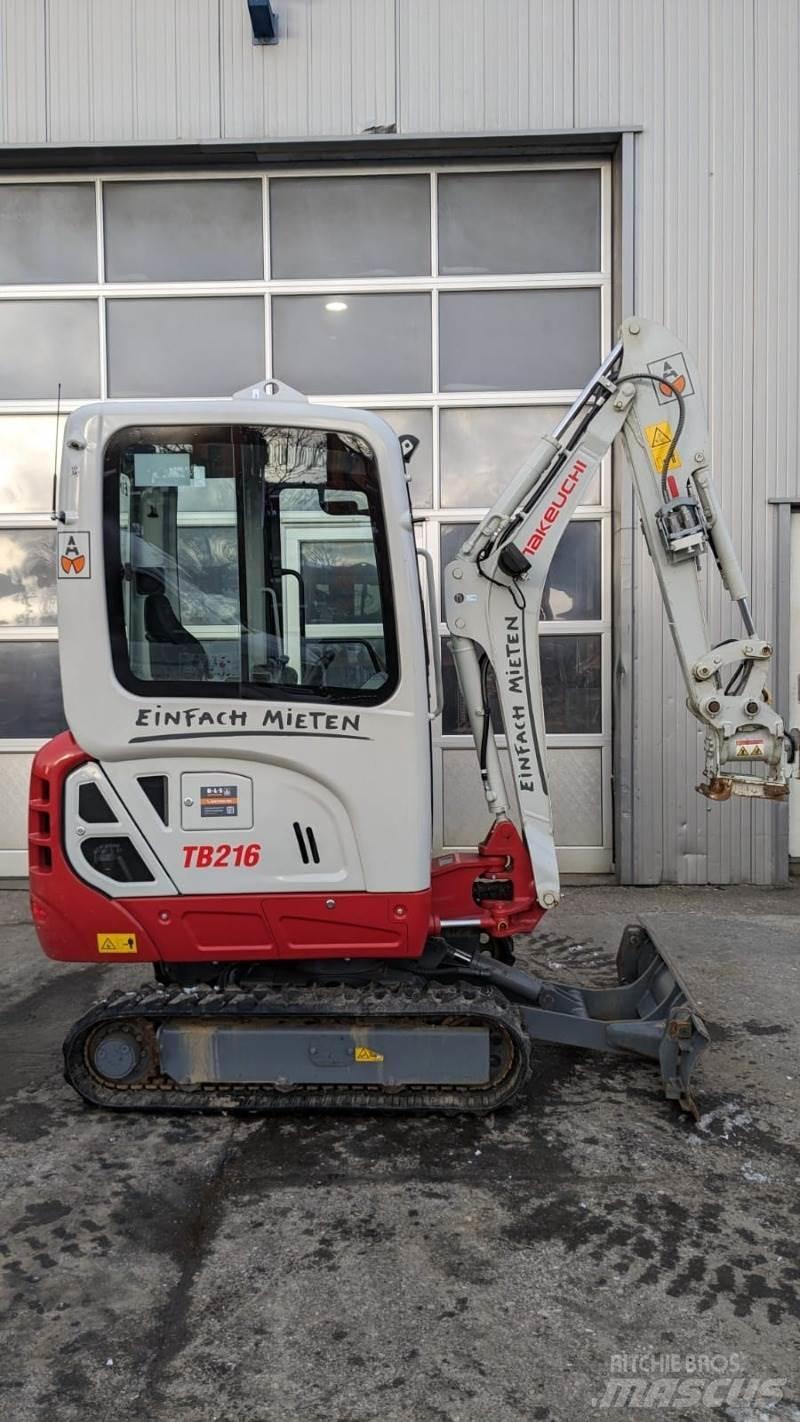 Takeuchi TB216AV4 Mini ekskavatoriai < 7 t
