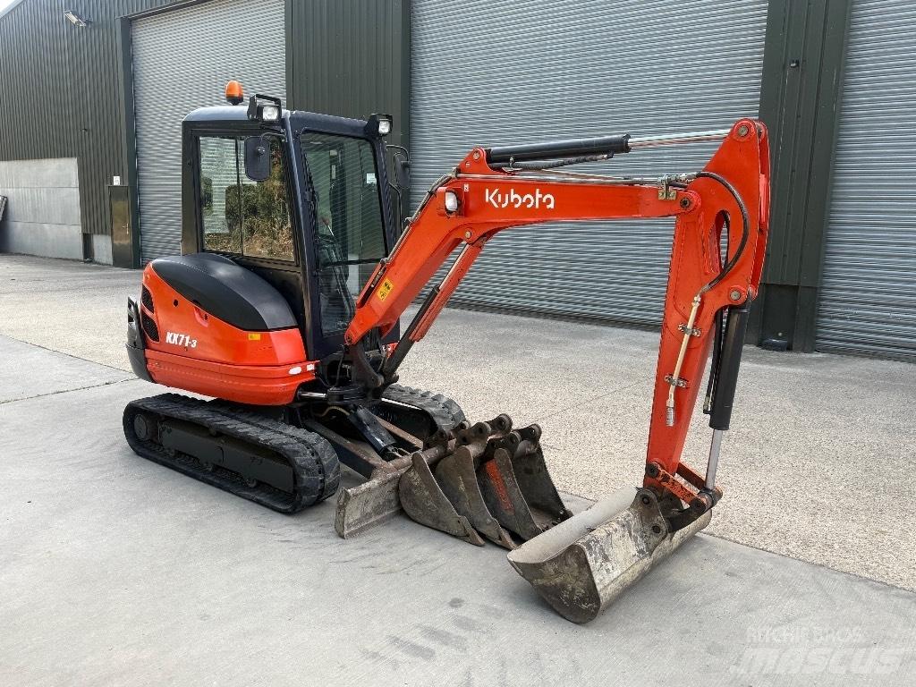 Kubota KX 71 Mini ekskavatoriai < 7 t