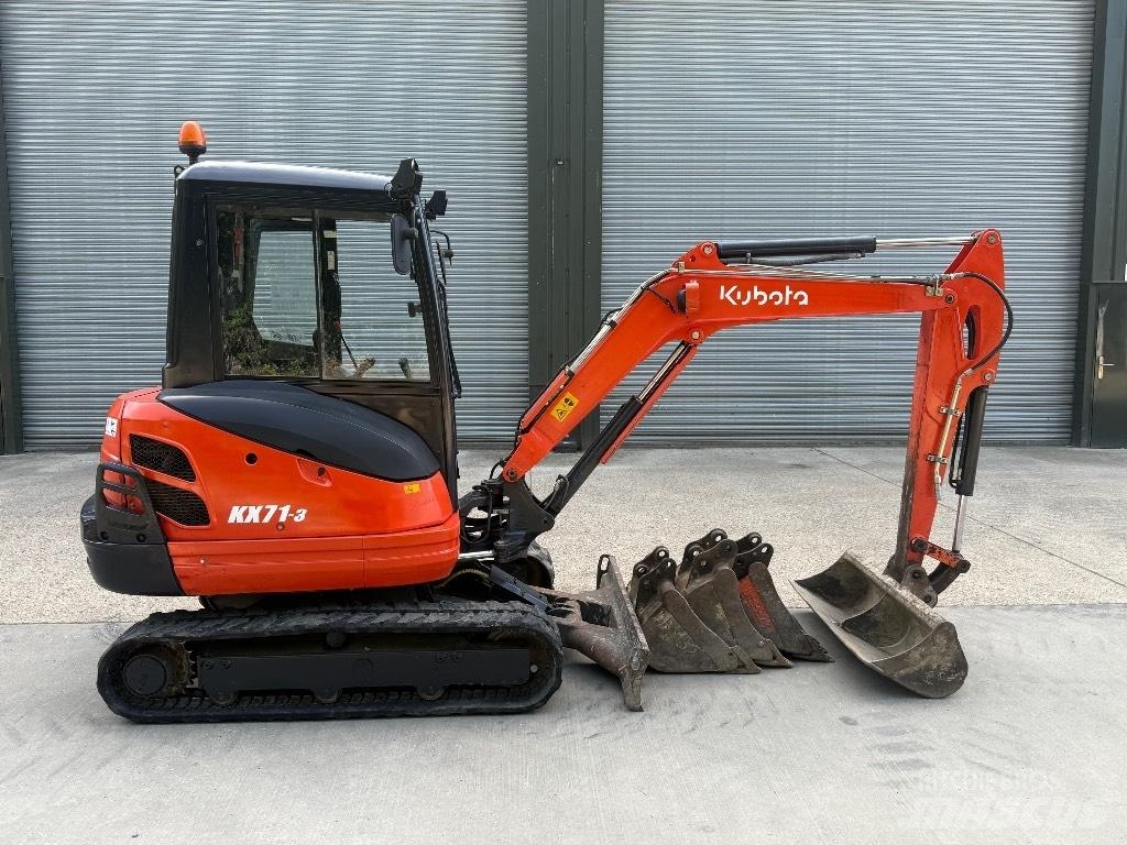 Kubota KX 71 Mini ekskavatoriai < 7 t