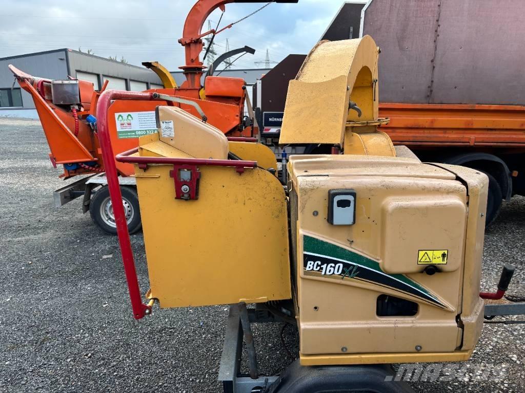 Vermeer BC160XL Medienos smulkintuvai