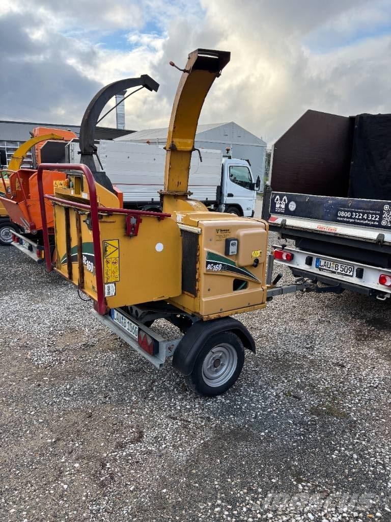 Vermeer BC160XL Medienos smulkintuvai