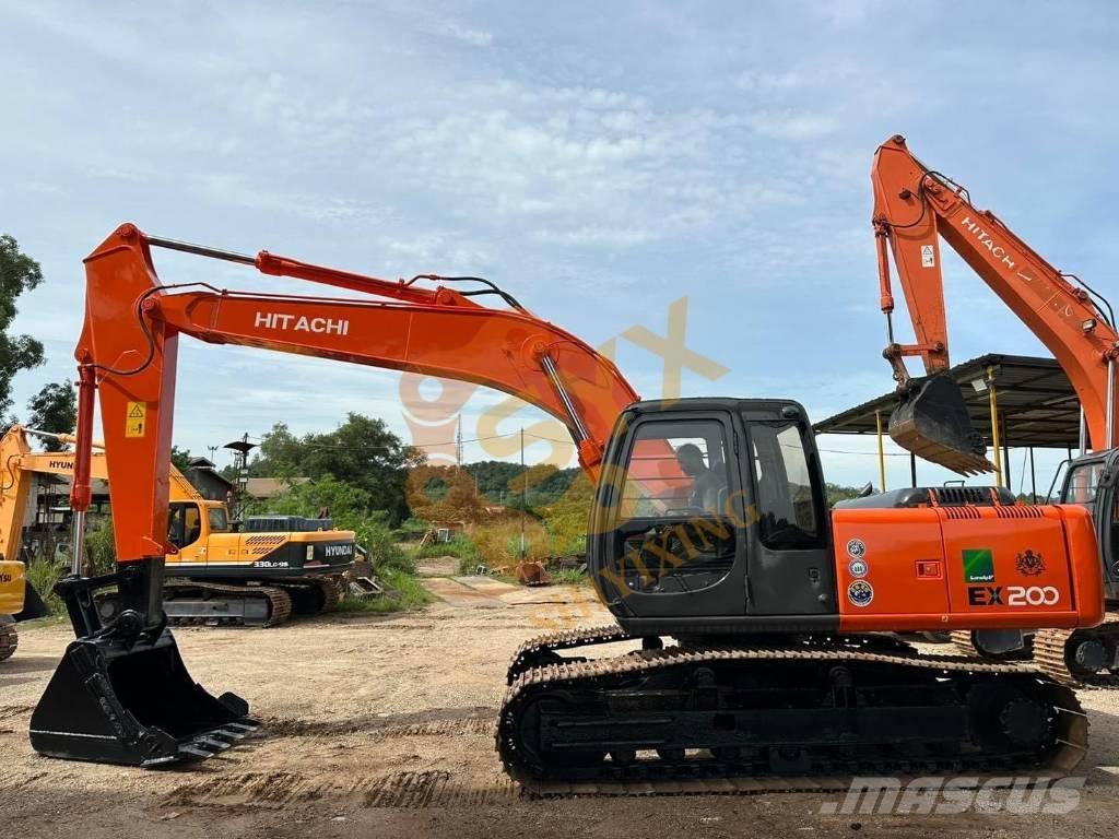 Hitachi EX 200 Vikšriniai ekskavatoriai