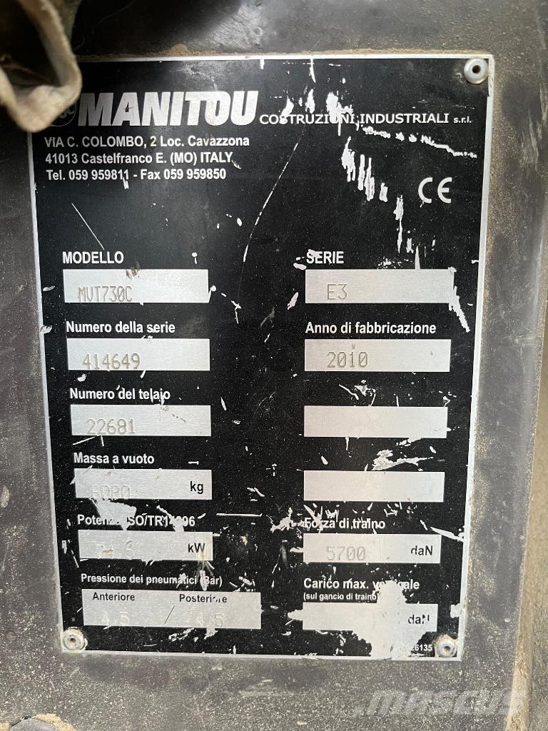 Manitou MVT 730 Traktoriai