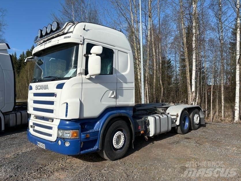 Scania R 480 Sunkvežimiai su keliamuoju kabliu