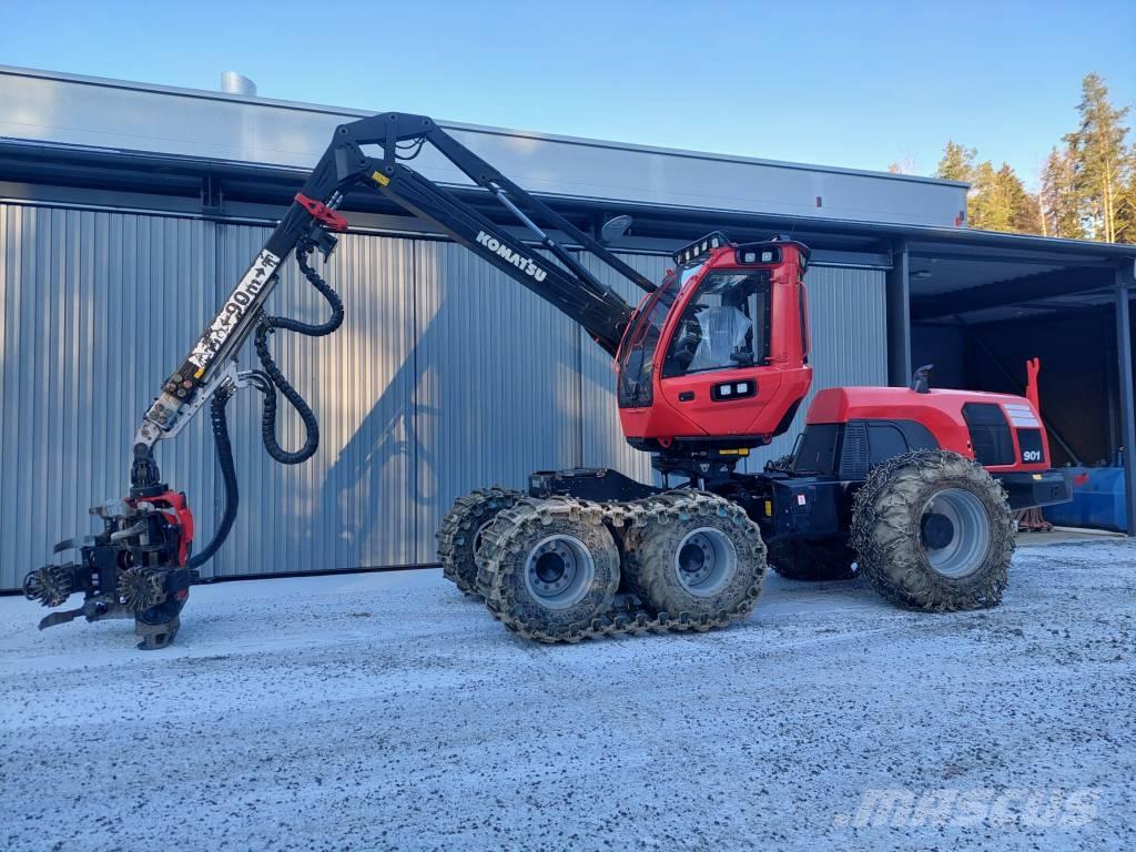 Komatsu 901 Miško technika (Harvesteriai)