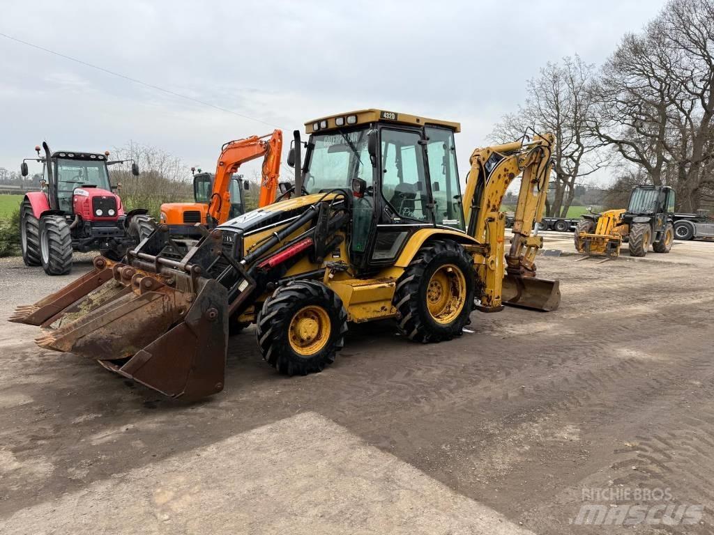 CAT 432 D 4x4 Ekskavatoriniai krautuvai