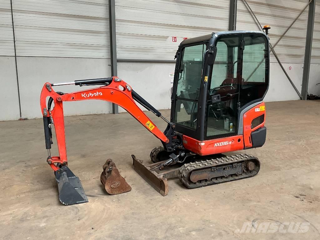 Kubota KX 016-4 Mini ekskavatoriai < 7 t