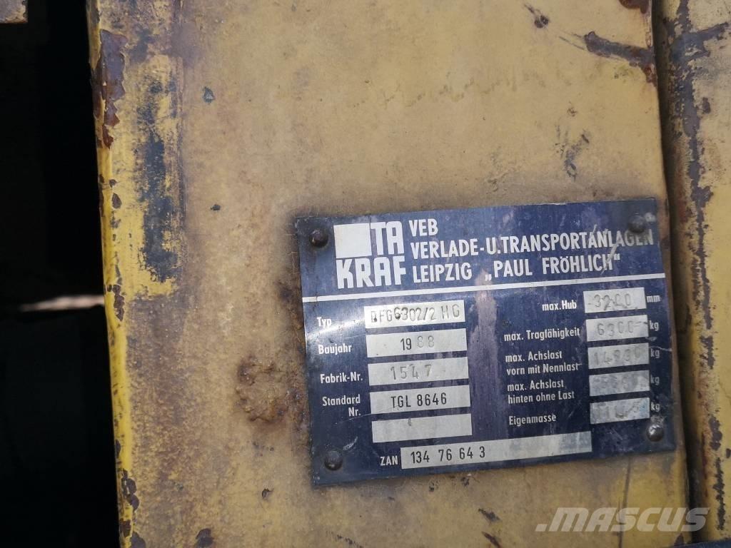 Takraf DFG6302 Dyzeliniai krautuvai