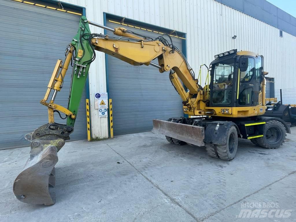 Komatsu PW118-11 Ratiniai ekskavatoriai