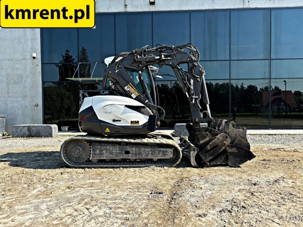 Mecalac 8 M CR Vidutinės galios ekskavatoriai 7-12 t