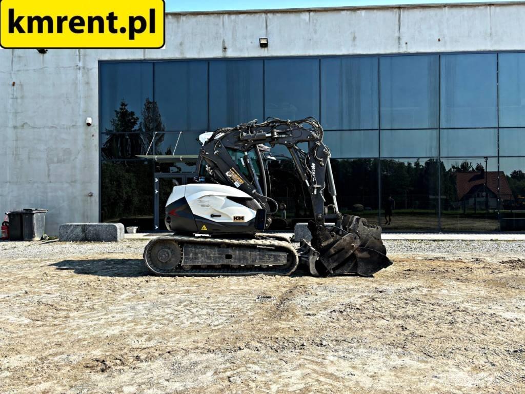 Mecalac 8 M CR Vidutinės galios ekskavatoriai 7-12 t