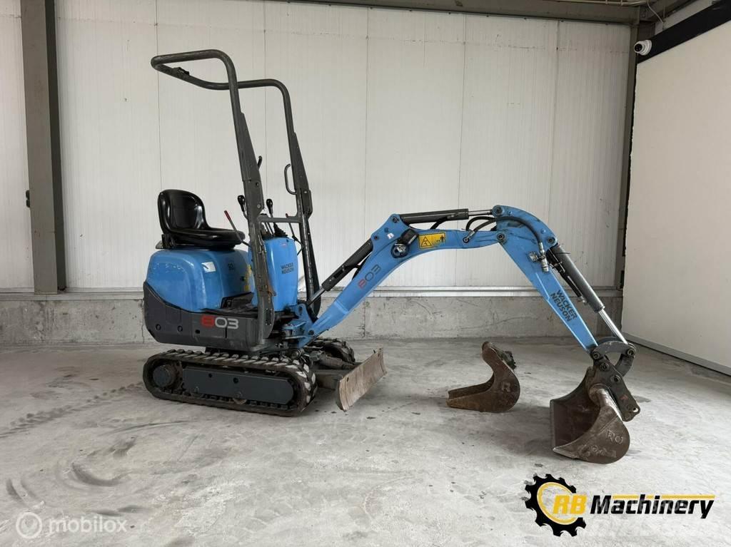 Wacker Neuson 803 Mini ekskavatoriai < 7 t