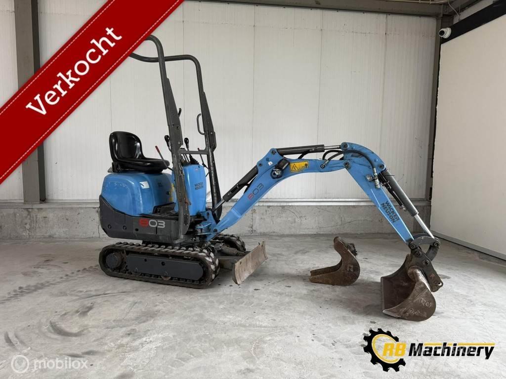 Wacker Neuson 803 Mini ekskavatoriai < 7 t