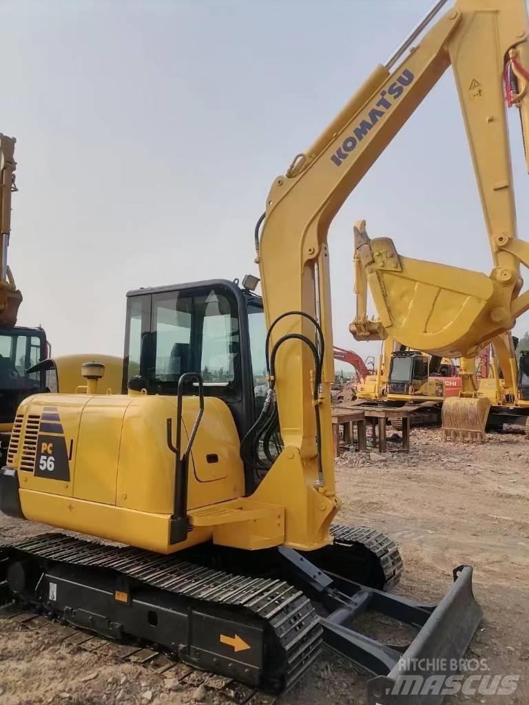Komatsu PC56-7 Vikšriniai ekskavatoriai