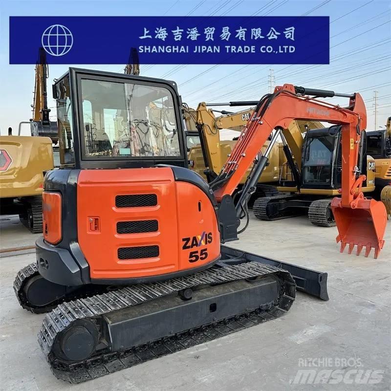 Hitachi ZX 55 Mini ekskavatoriai < 7 t