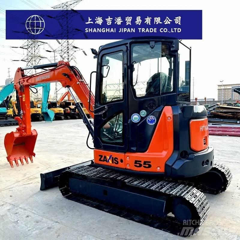 Hitachi ZX 55 Mini ekskavatoriai < 7 t