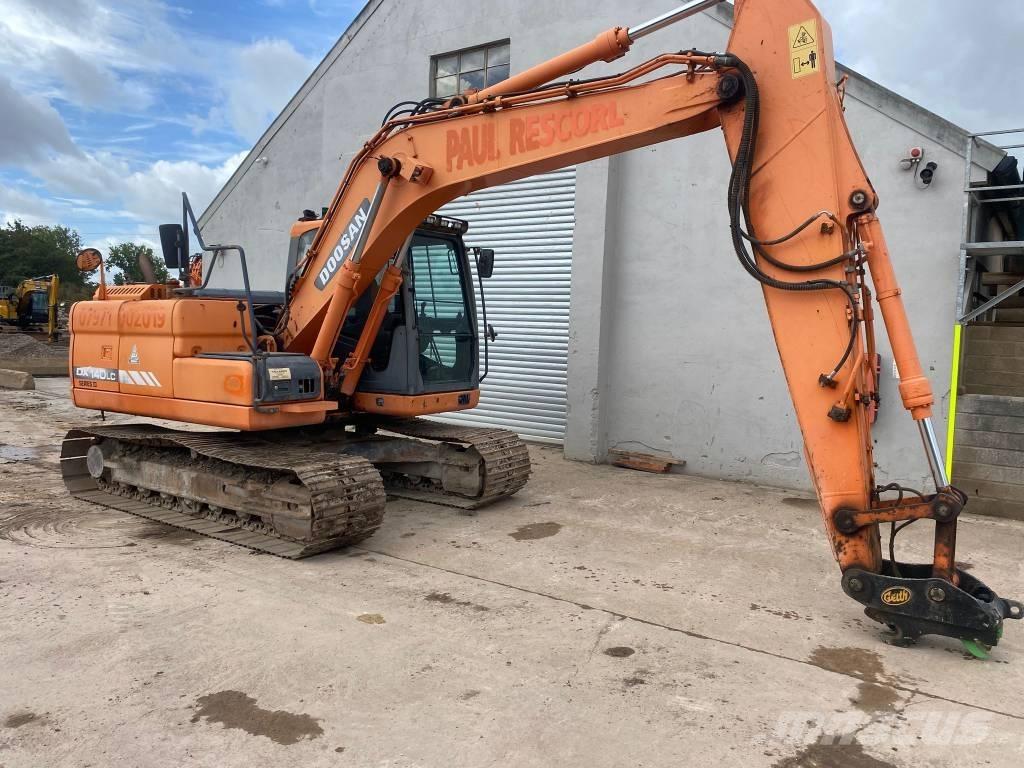 Doosan DX 140 LC-3 Vikšriniai ekskavatoriai