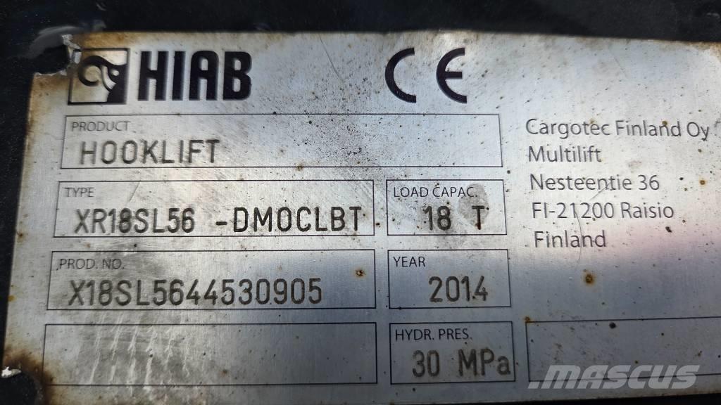 Volvo FM460 6X2*4 Sunkvežimiai su keliamuoju kabliu