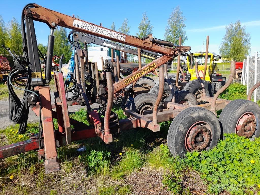 Patu 595+Metsäkärry Kranai ir krautuvai