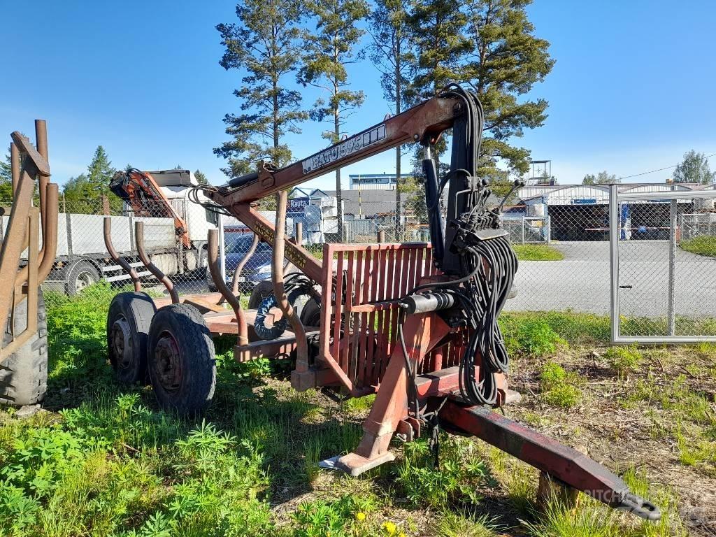 Patu 595+Metsäkärry Kranai ir krautuvai