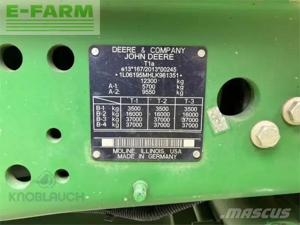John Deere 6195m Traktoriai