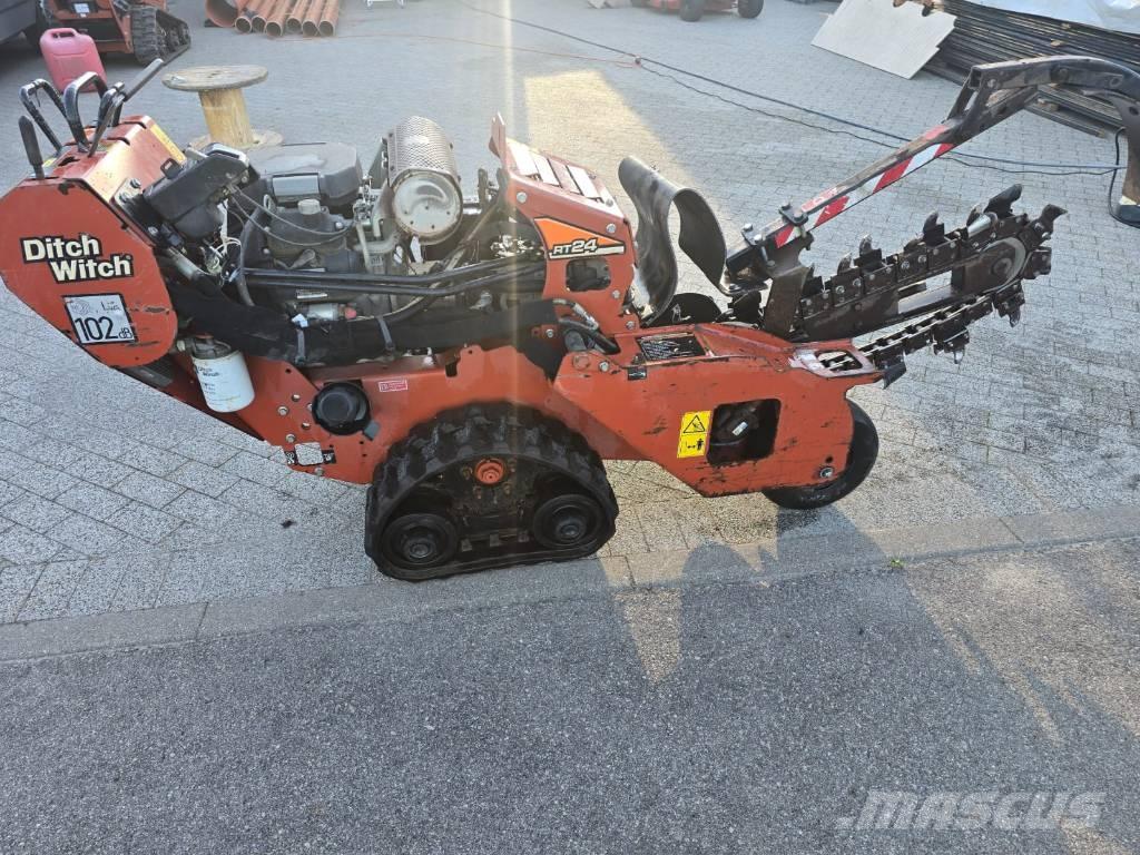 Ditch Witch RT 24 Tranšėjų ekskavatoriai