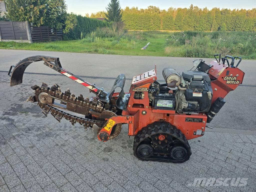 Ditch Witch RT 24 Tranšėjų ekskavatoriai