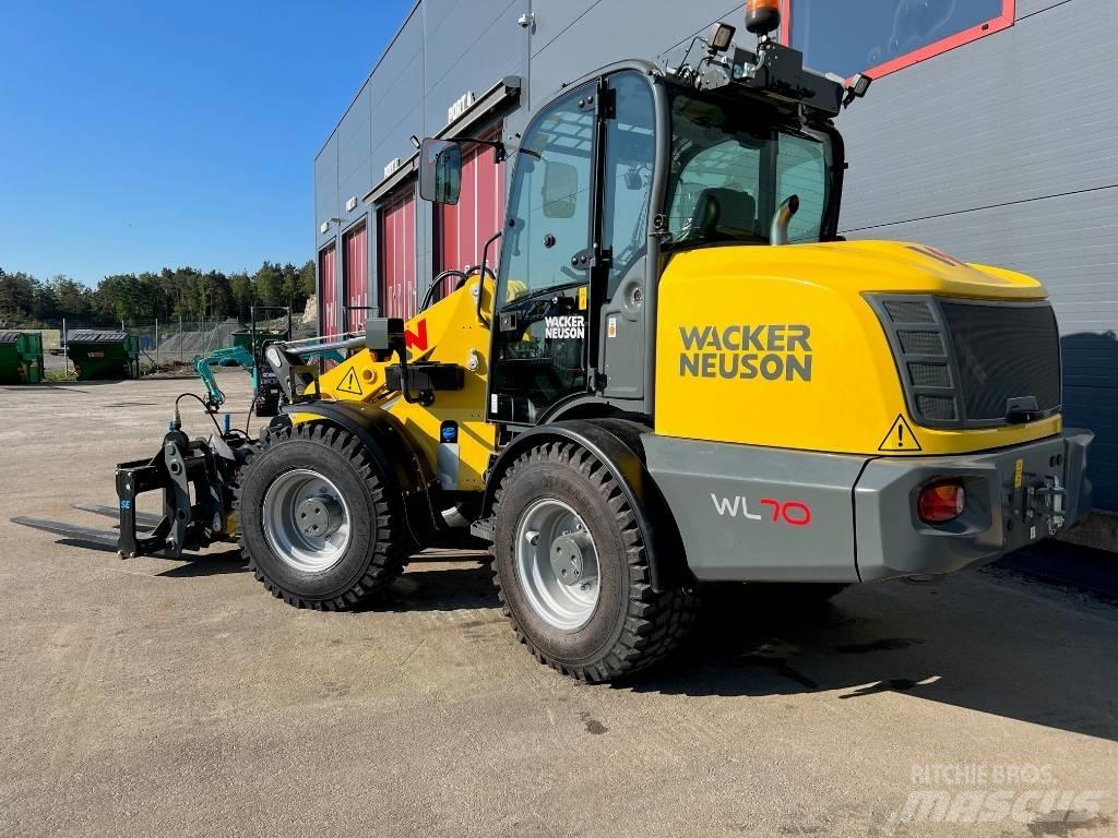 Wacker Neuson WL 70 Naudoti ratiniai krautuvai