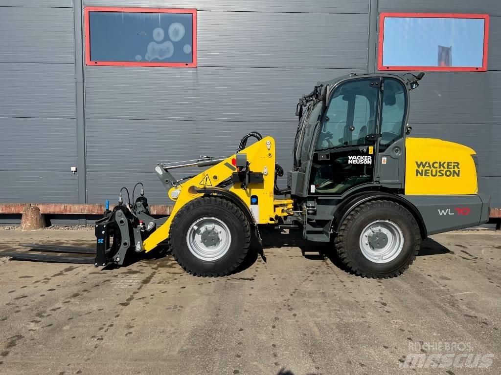 Wacker Neuson WL 70 Naudoti ratiniai krautuvai