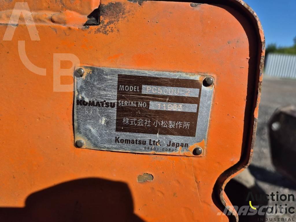 Komatsu PC50 Mini ekskavatoriai < 7 t