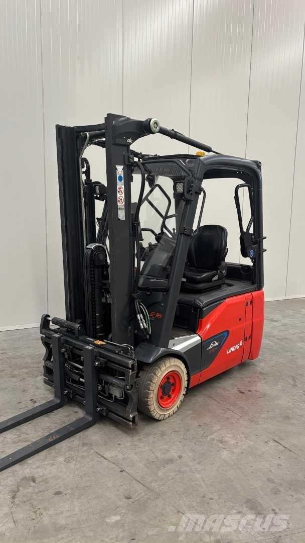 Linde E16 ION Elektriniai šakiniai krautuvai