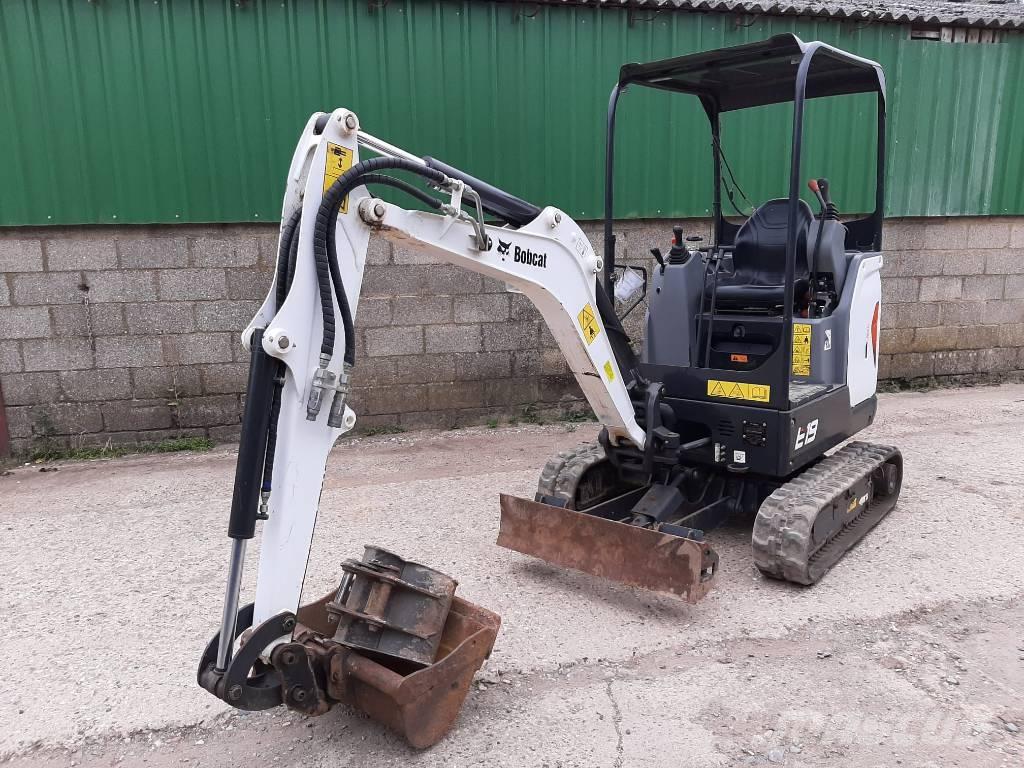 Bobcat E 19 Mini ekskavatoriai < 7 t