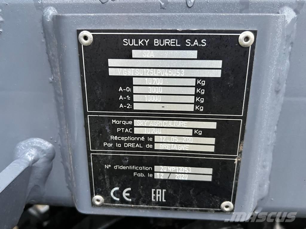  SKY MAXIDRILL Sėjimo technika