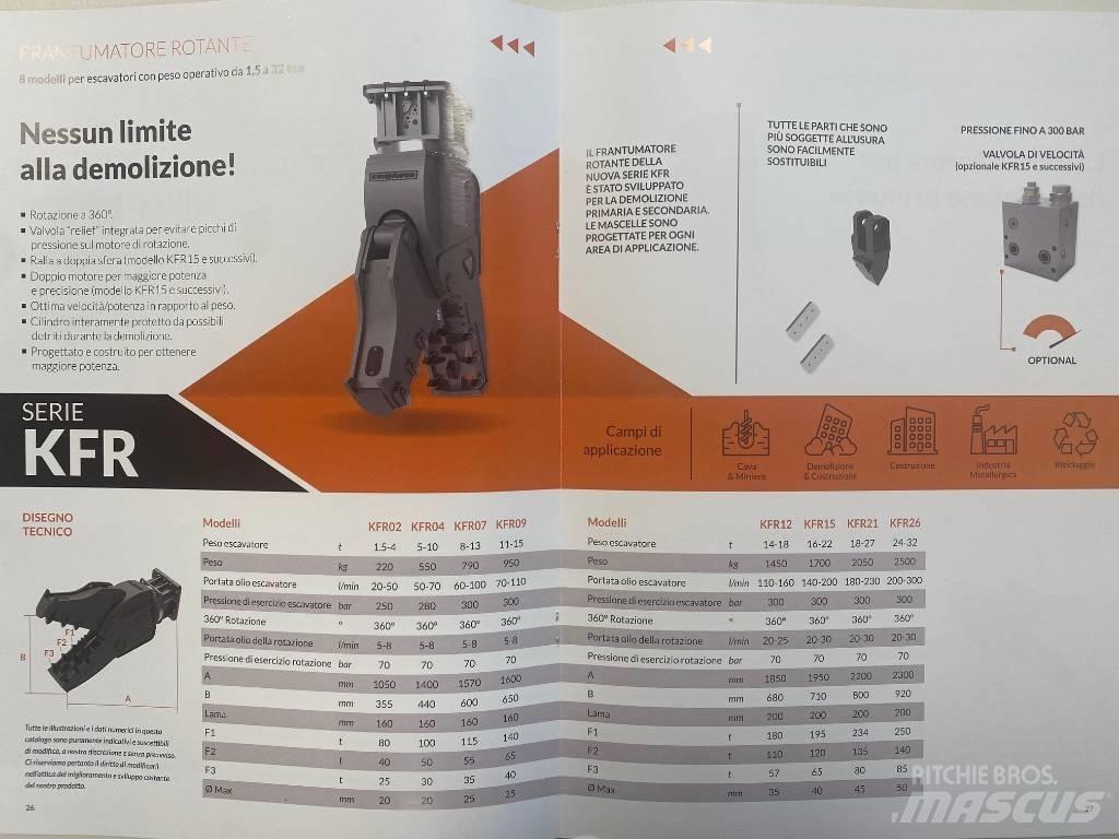 Kinshofer KFR04 Kiti priedai ir komponentai