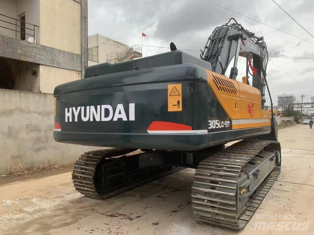 Hyundai R305LC-9T Vikšriniai ekskavatoriai