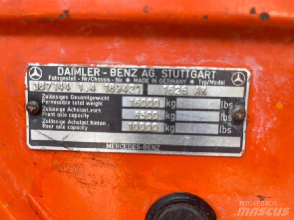 Mercedes-Benz 1626K Automobiliniai kranai