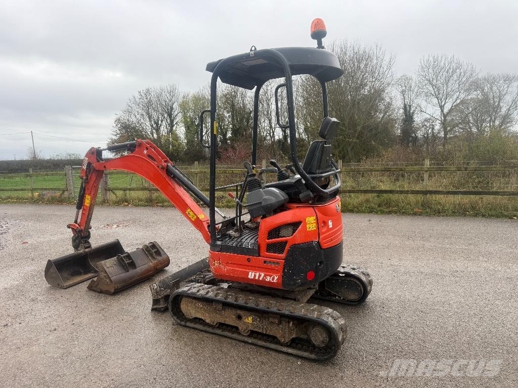 Kubota U 17-3 Mini ekskavatoriai < 7 t