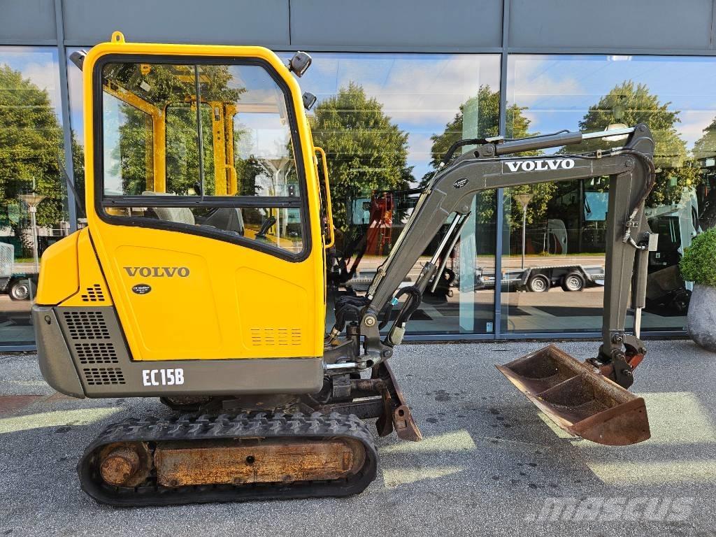 Volvo EC 15 B Mini ekskavatoriai < 7 t