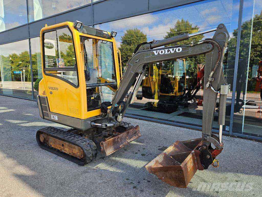 Volvo EC 15 B Mini ekskavatoriai < 7 t