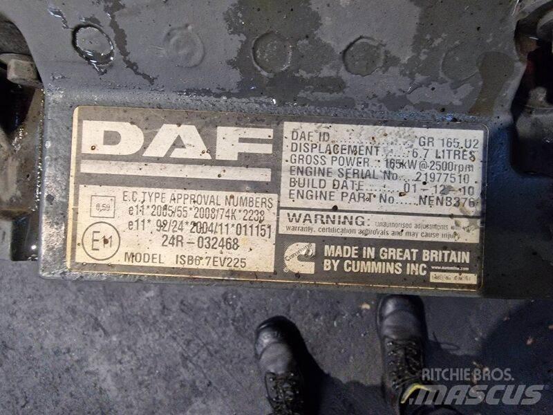 DAF GR165U2 Varikliai