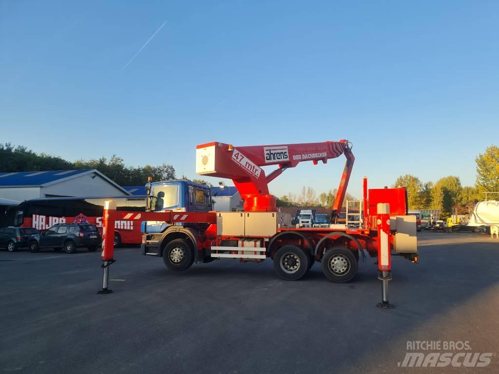 Scania P 380 Ant vilkikų montuojamos kėlimo platformos
