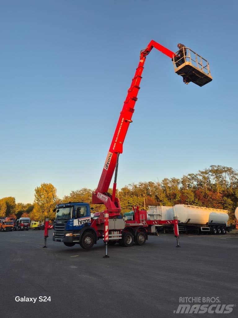 Scania P 380 Ant vilkikų montuojamos kėlimo platformos
