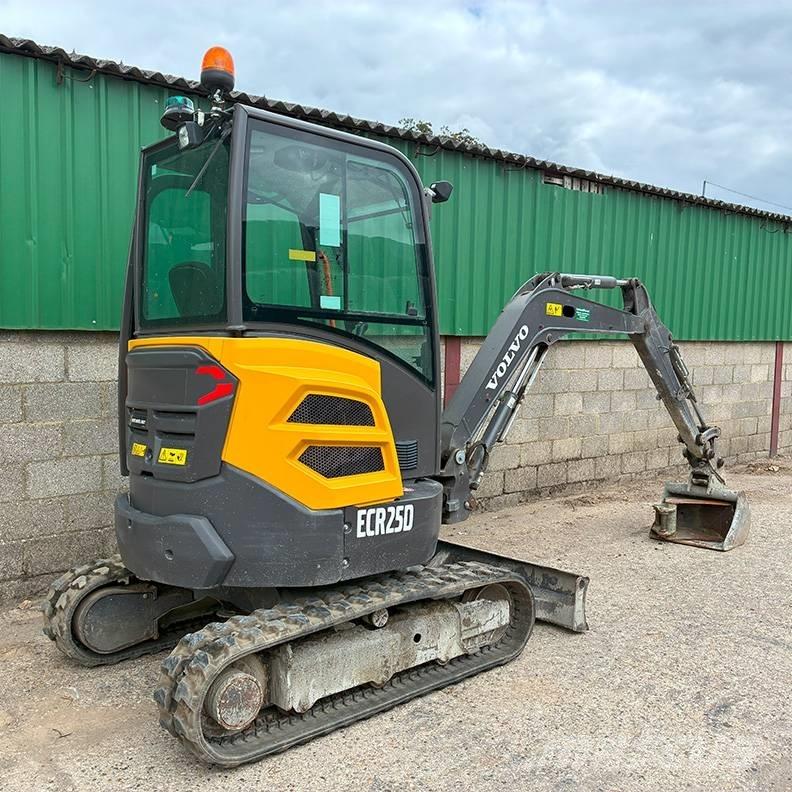 Volvo ECR25D Mini ekskavatoriai < 7 t