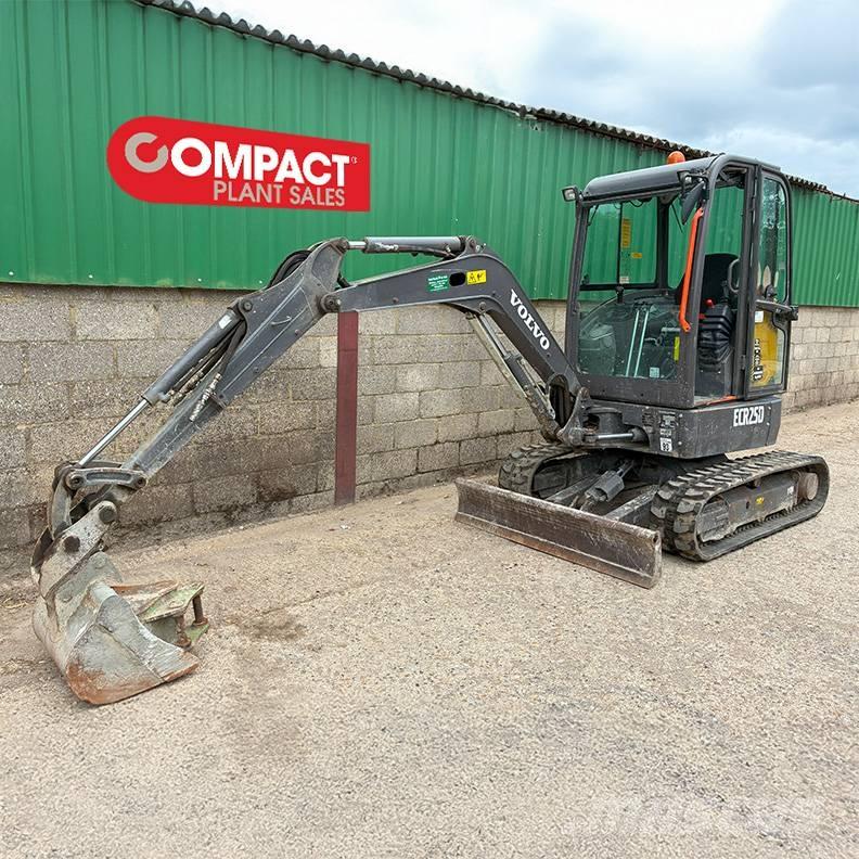 Volvo ECR25D Mini ekskavatoriai < 7 t