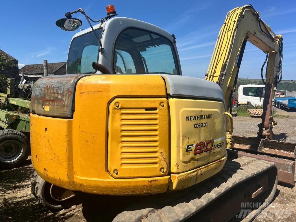 New Holland E 80 Vidutinės galios ekskavatoriai 7-12 t