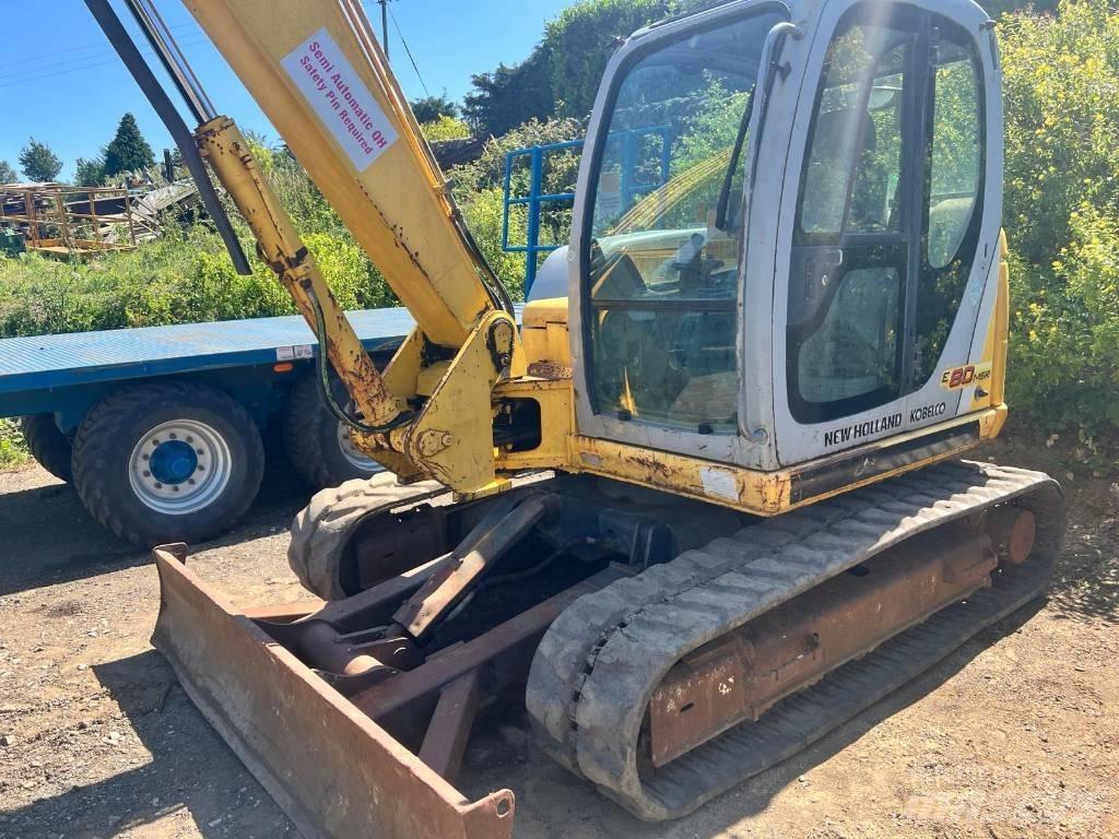 New Holland E 80 Vidutinės galios ekskavatoriai 7-12 t