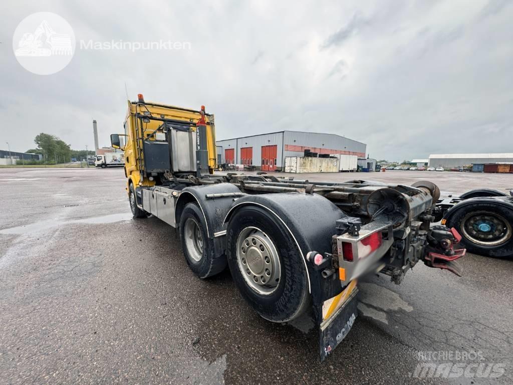 Scania R 420 LB Sunkvežimiai su keliamuoju kabliu