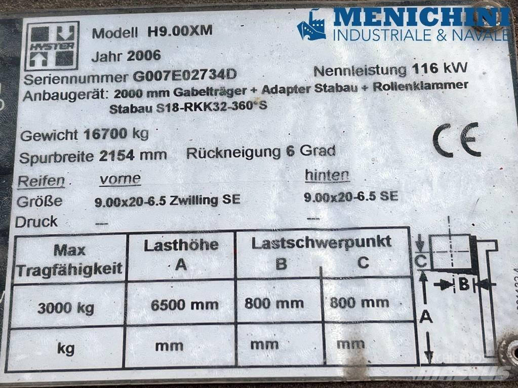 Hyster H 9.00 XM Dyzeliniai krautuvai