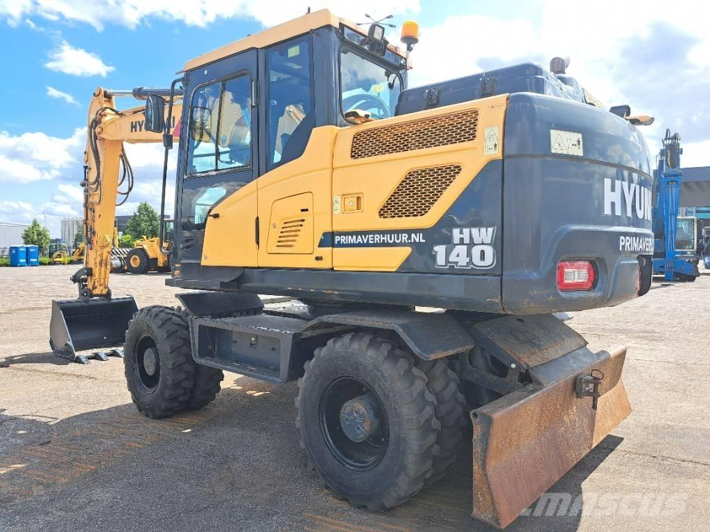 Hyundai HW140 Ratiniai ekskavatoriai