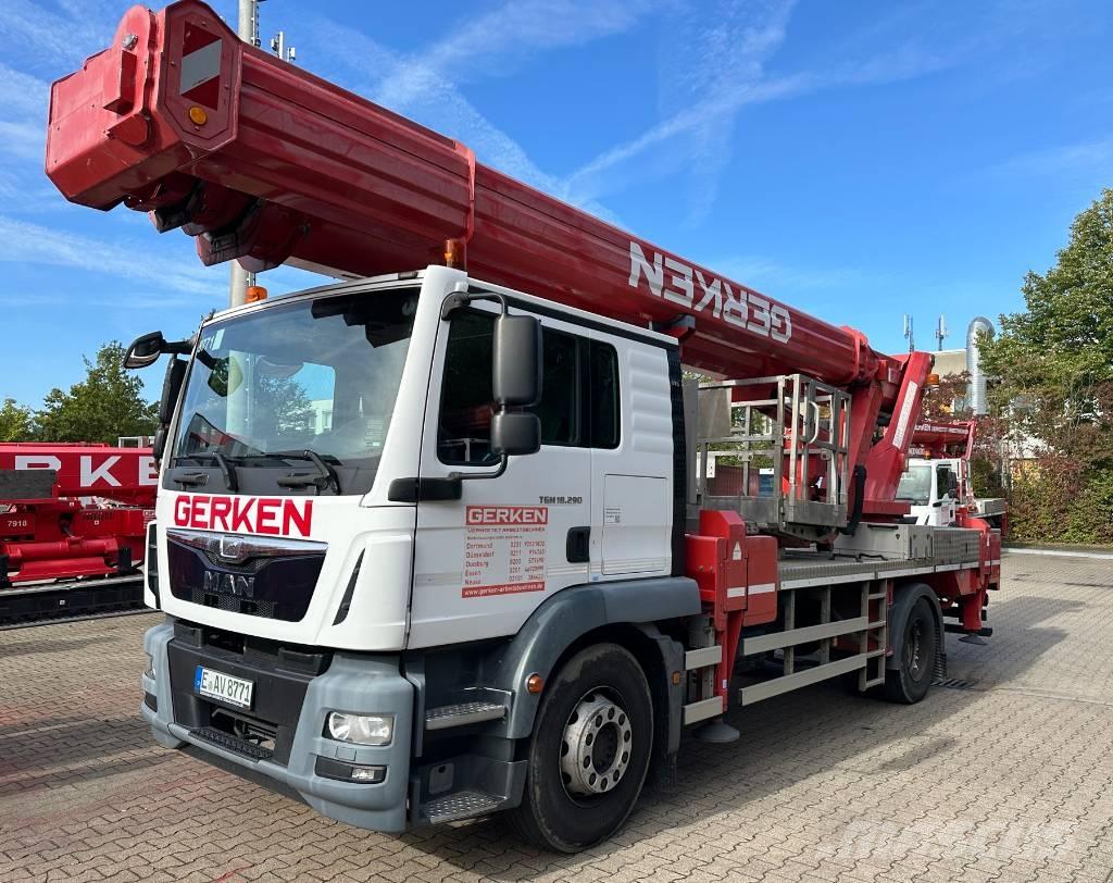 Ruthmann T400 Ant vilkikų montuojamos kėlimo platformos